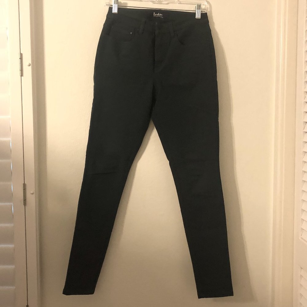 Boden Portobello Bi-Stretch Jeans – Green, 6 R
